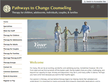 Tablet Screenshot of pathwaystochangecounseling.com